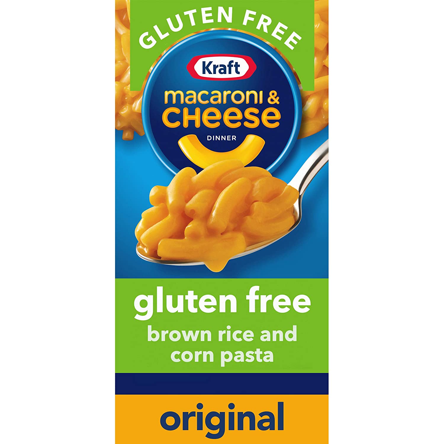 Kraft Gluten Free Original Flavor Macaroni and Cheese Meal Boxes, 6 oz Boxes (Pack of 12)