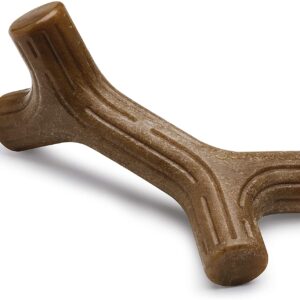 Benebone Bacon Stick Real Wood Durable Dog Chew Toy